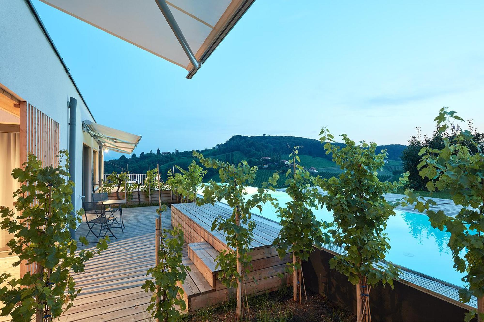 Hideaway An Der Weinstrasse - Pool & Sauna - Apartments Anderlage シュピールフェルト エクステリア 写真