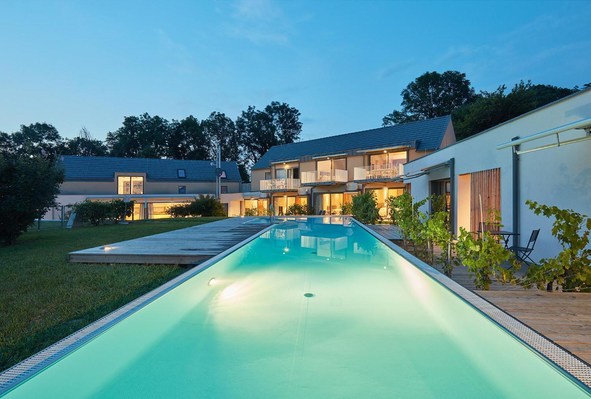 Hideaway An Der Weinstrasse - Pool & Sauna - Apartments Anderlage シュピールフェルト エクステリア 写真