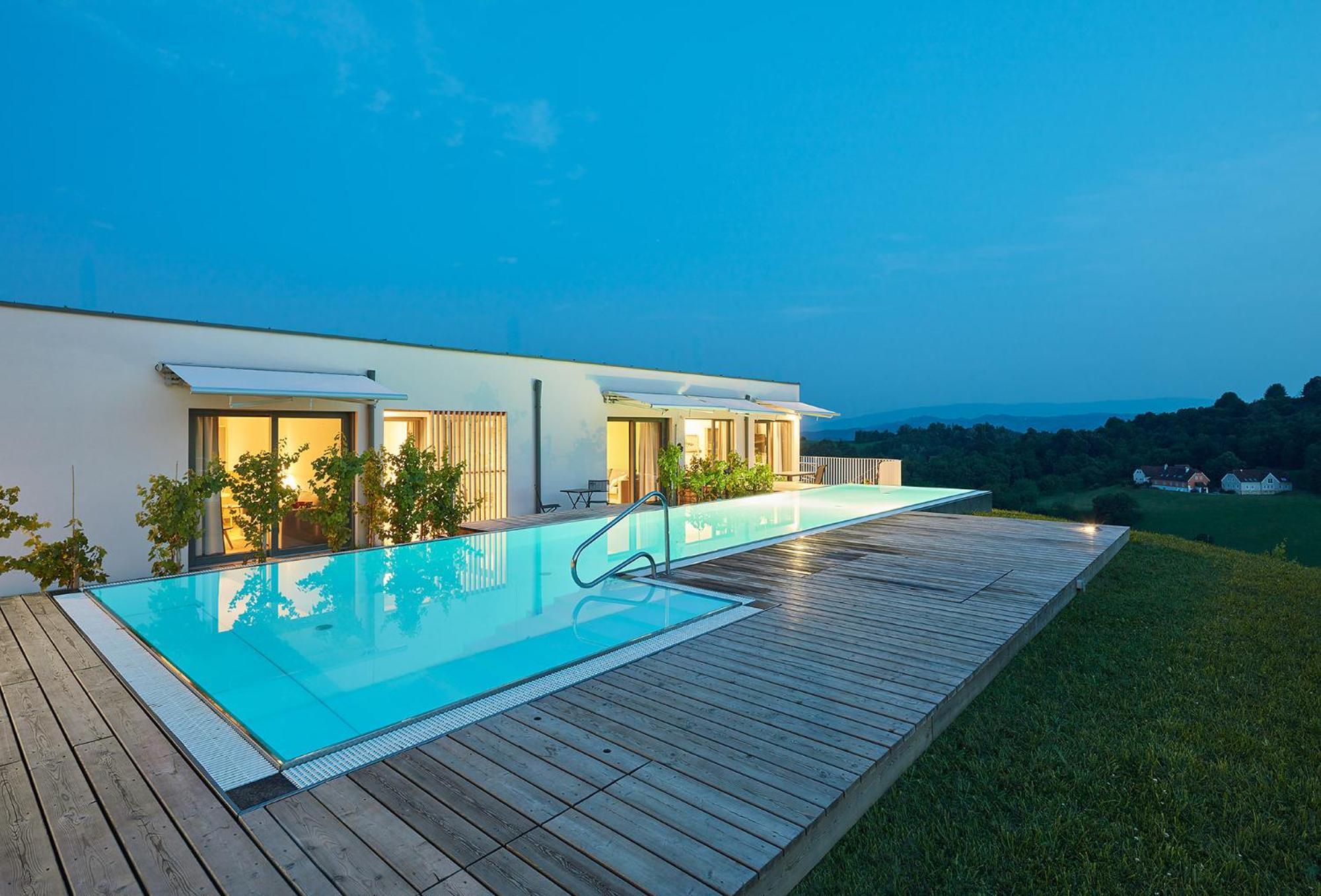 Hideaway An Der Weinstrasse - Pool & Sauna - Apartments Anderlage シュピールフェルト エクステリア 写真